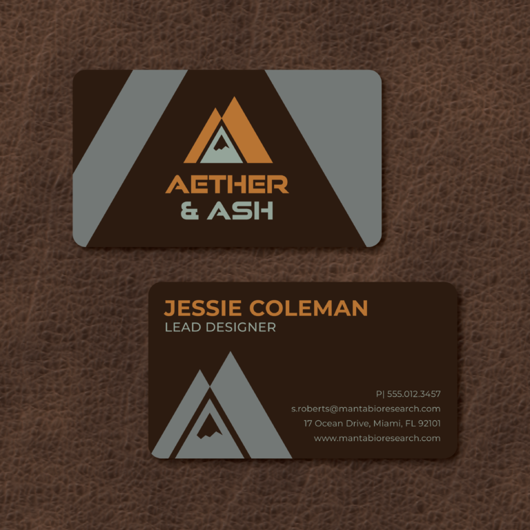 Aether&Ash Card